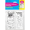 Barker Creek Color Me Celebrate 100th Day Bookmark Duets, 60/Set 2199